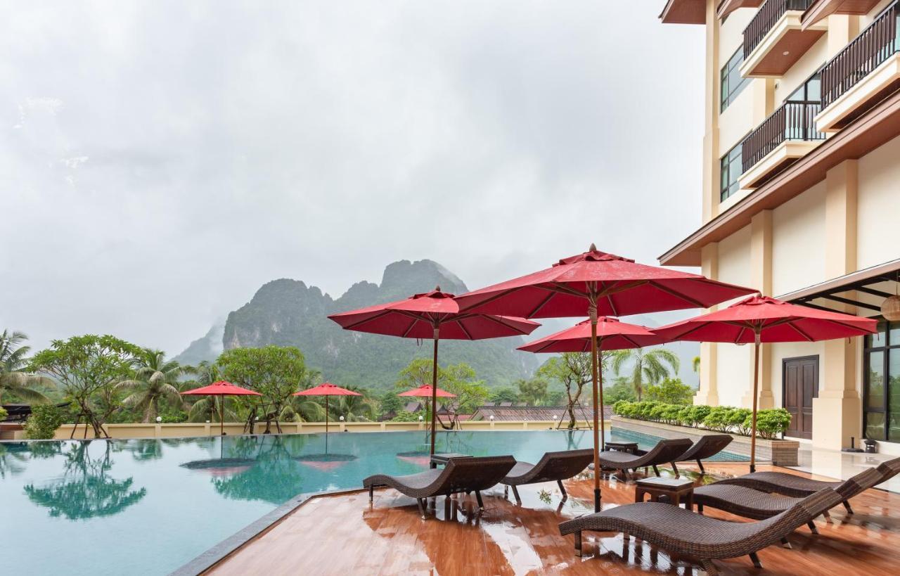 อมารี วังเวียง Hotel ภายนอก รูปภาพ